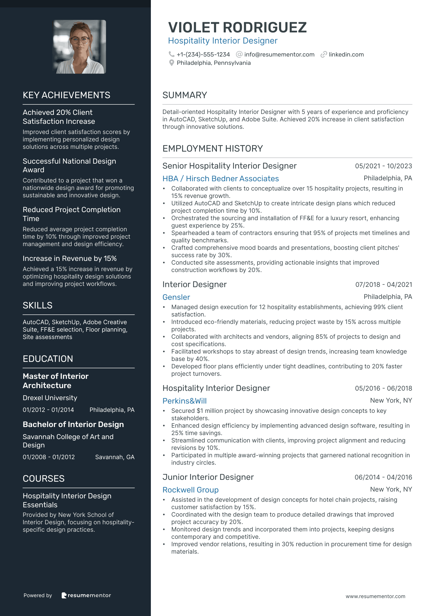Hospitality Interior Designer