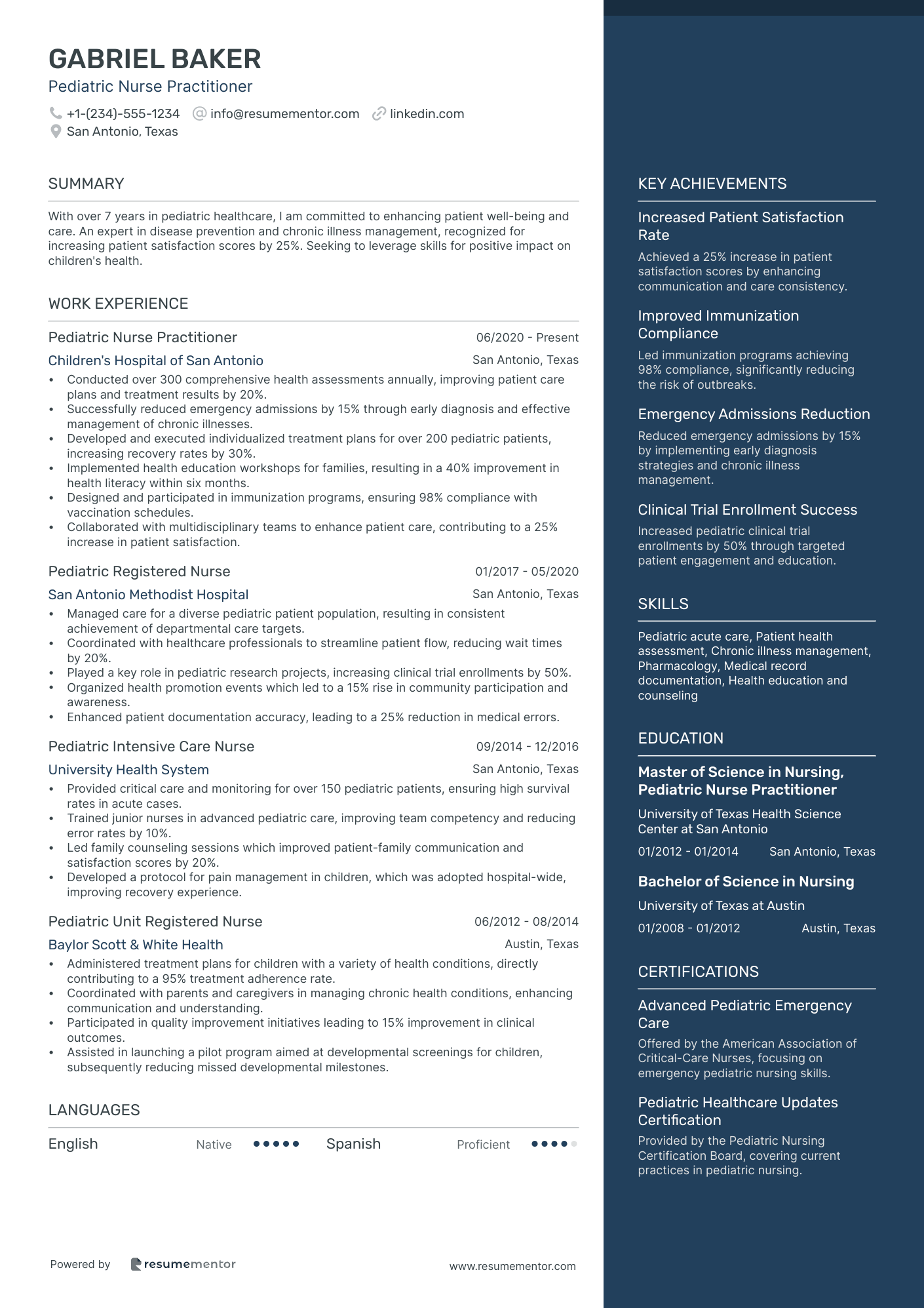 Pediatric Nurse Practitioner