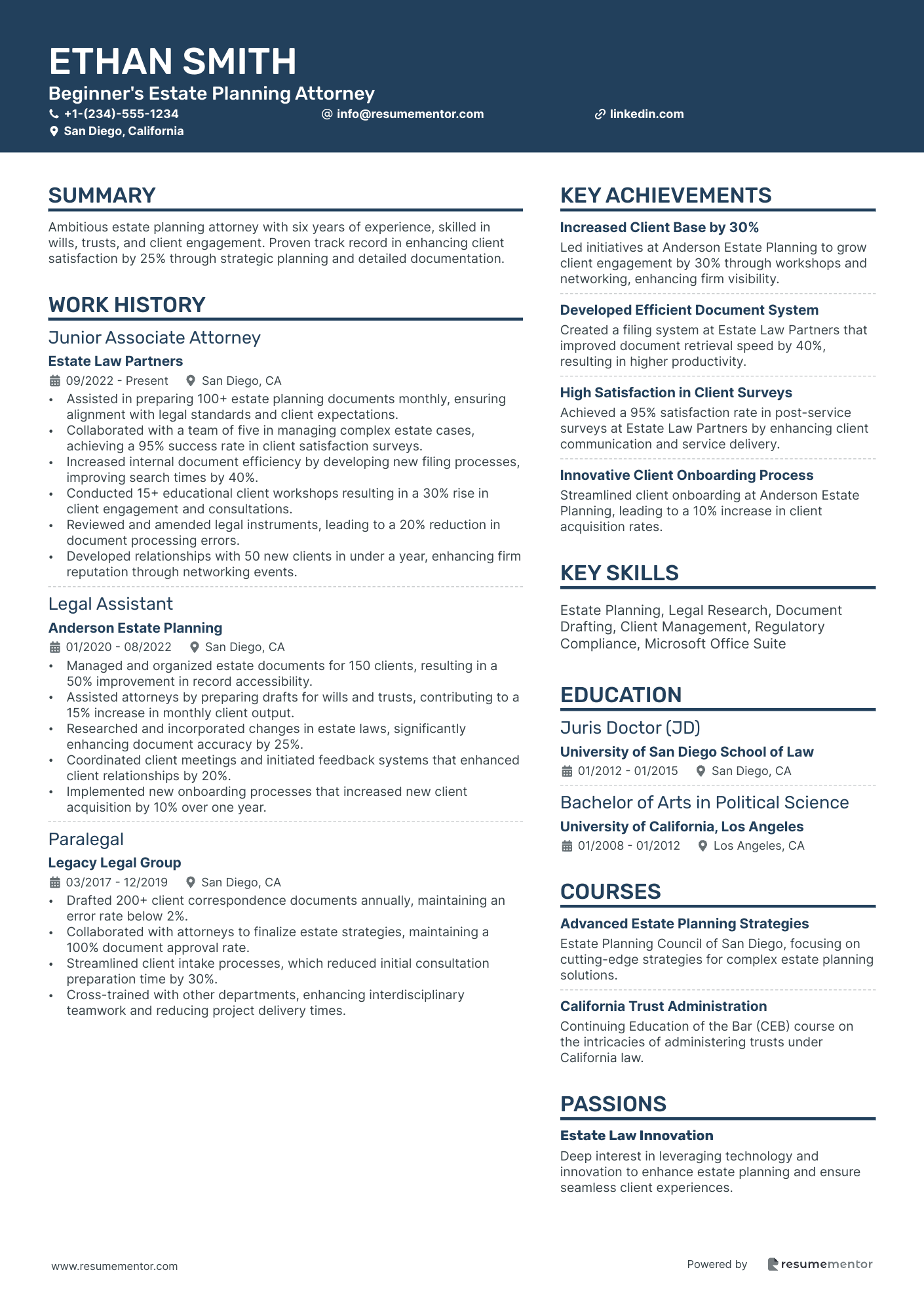 Beginner's Estate Planning Attorney