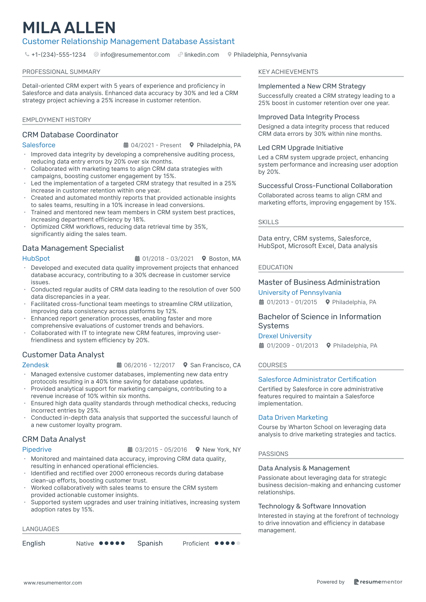 Customer Relationship Management Database Assistant