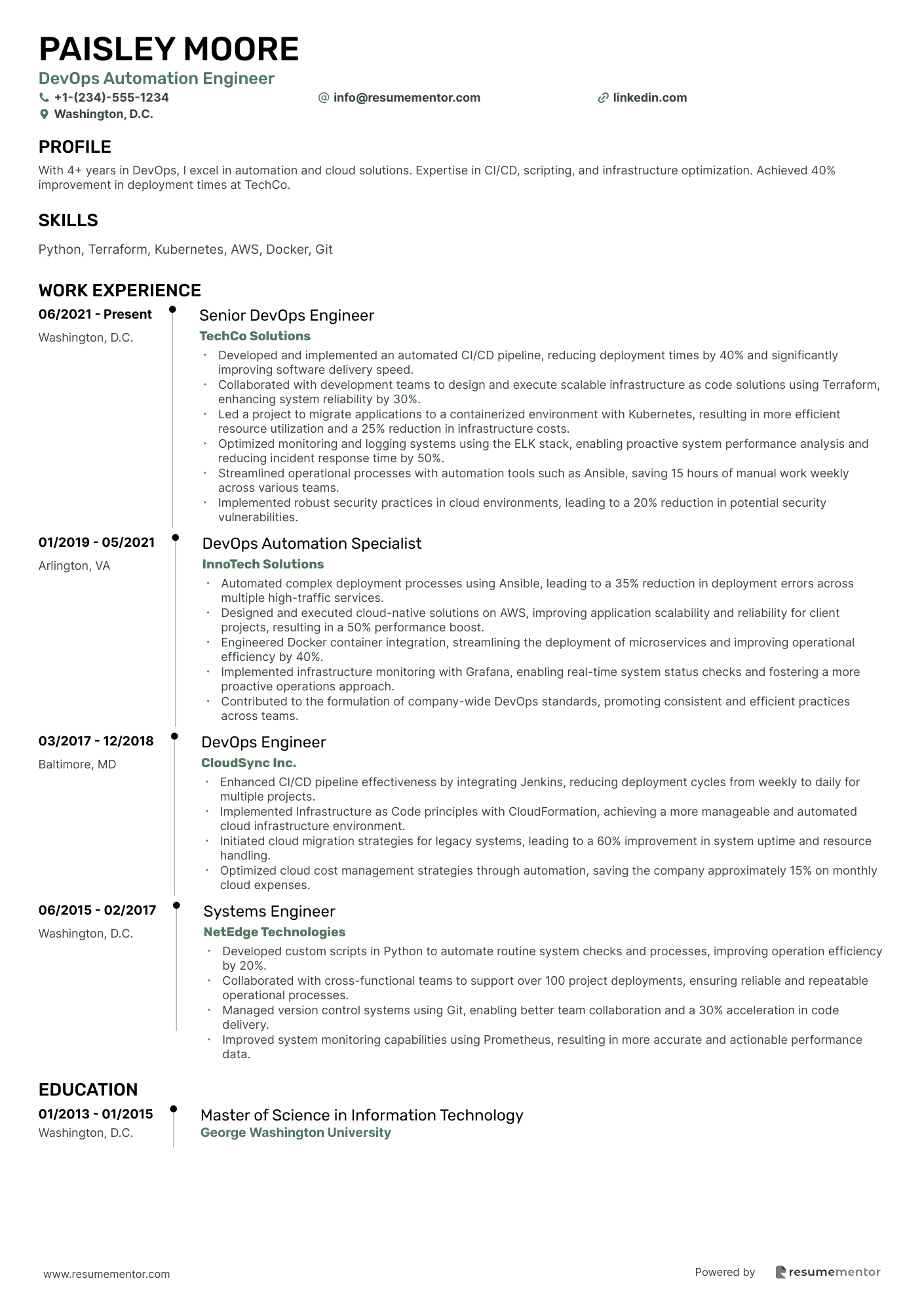 DevOps Automation Engineer
