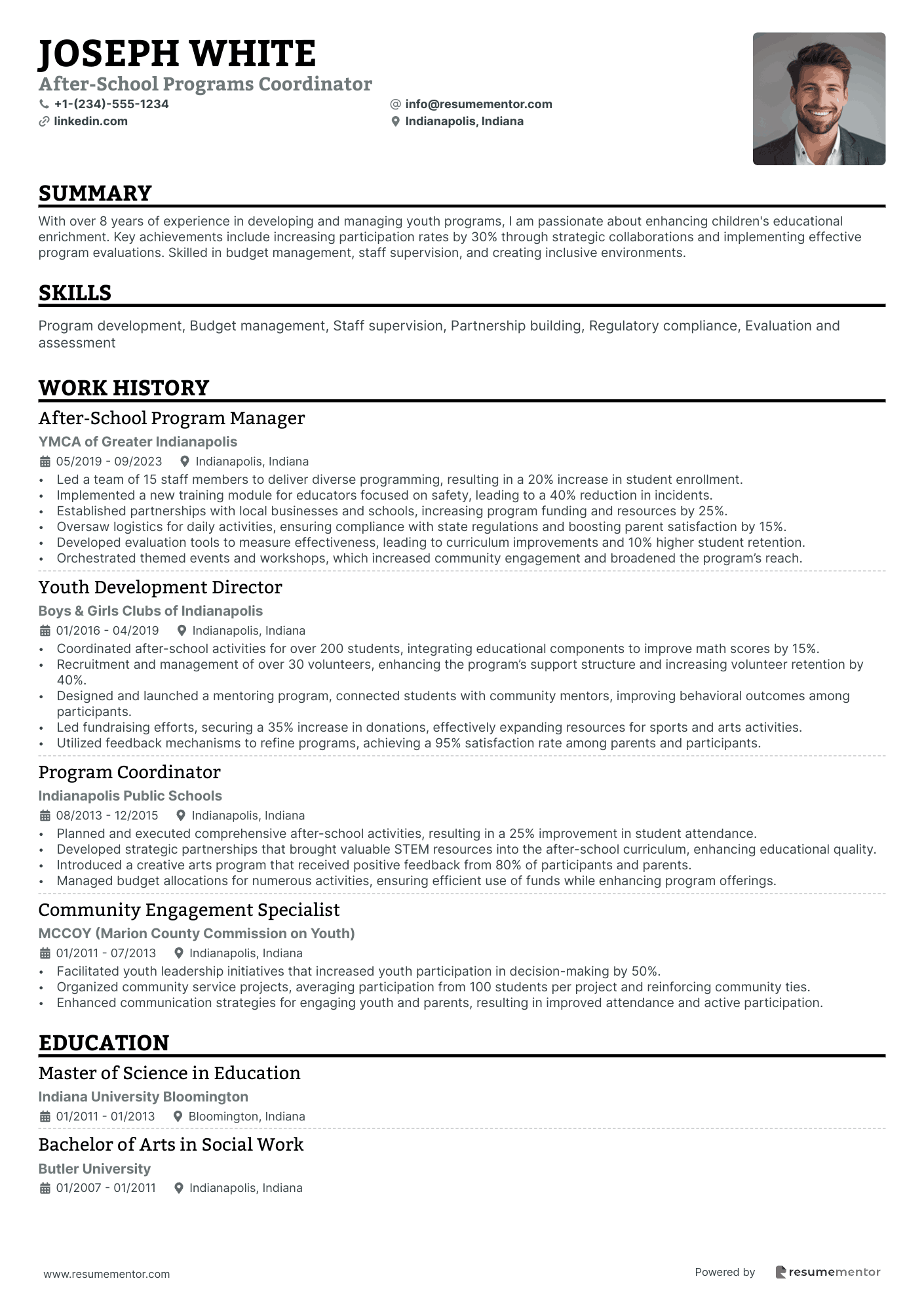 After School Programs Coordinator