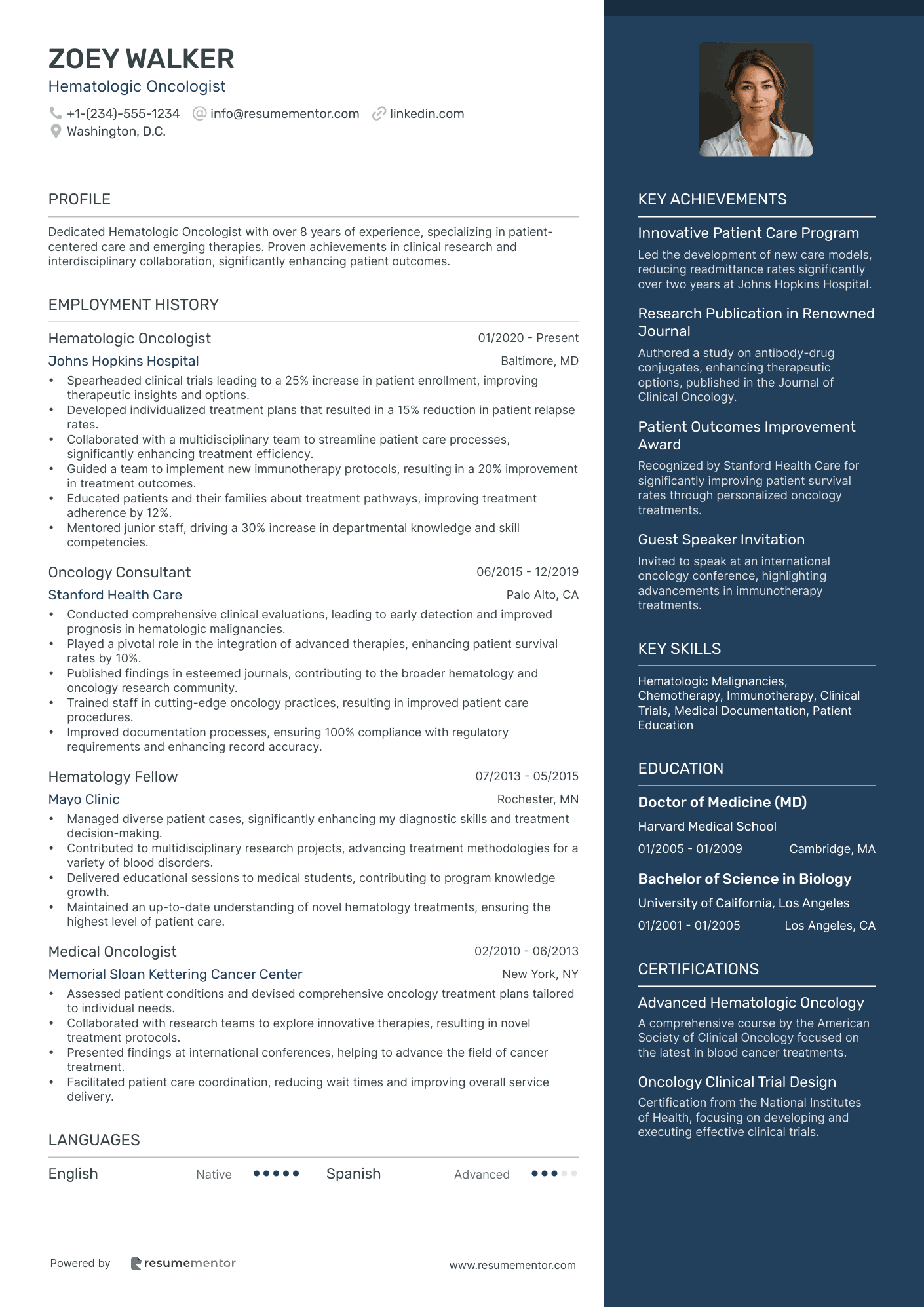 Hematologic Oncologist