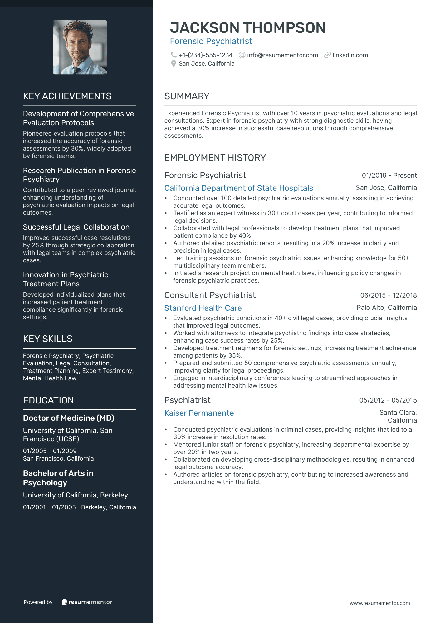 Forensic Psychiatrist