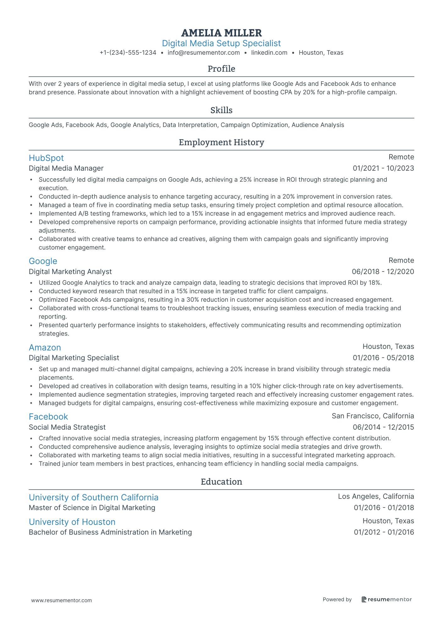 Digital Media Setup Specialist