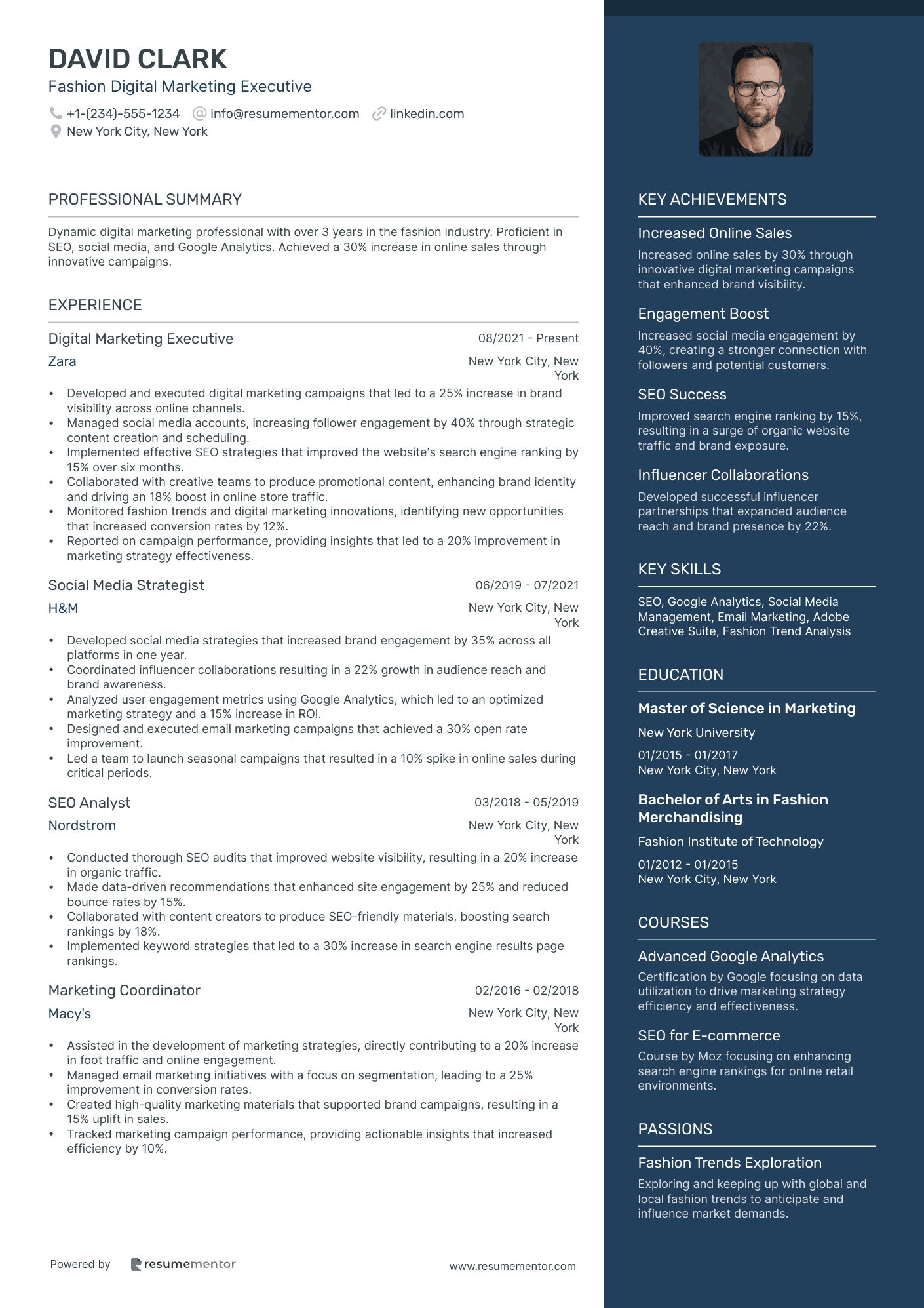 Fashion Digital Marketing Executive