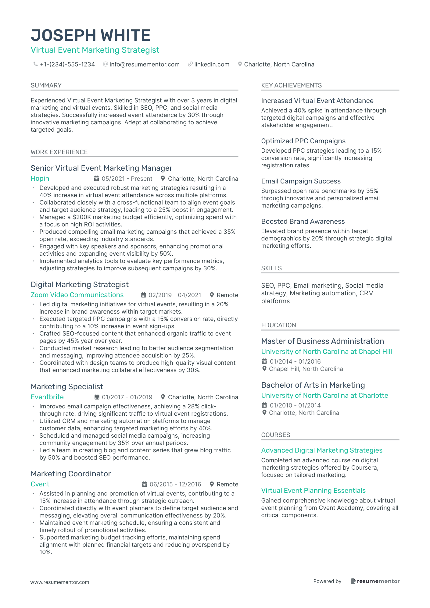 Virtual Event Marketing Strategist