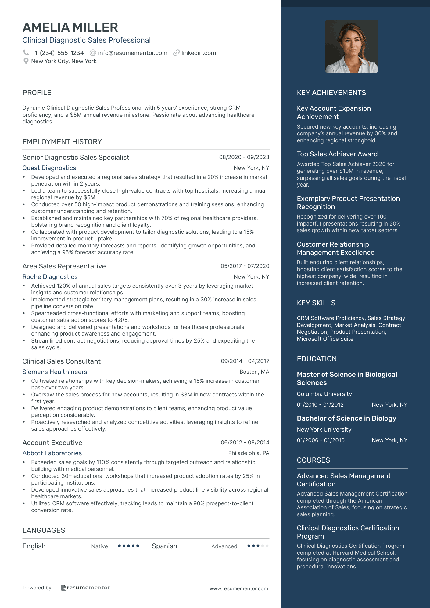 Clinical Diagnostic Sales Professional