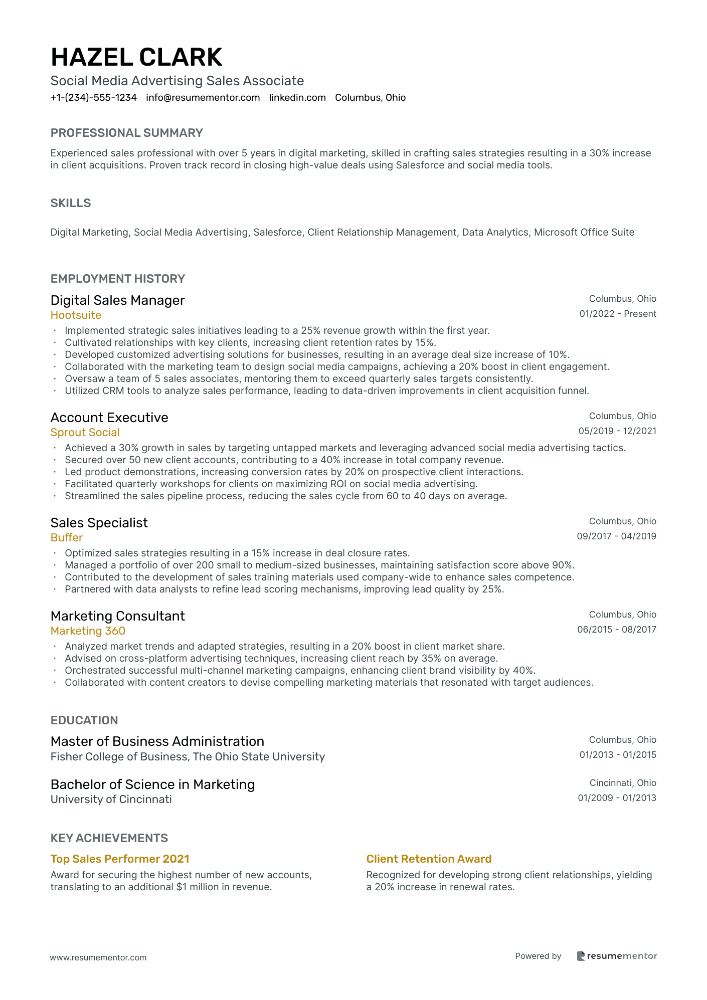 Social Media Advertising Sales Associate