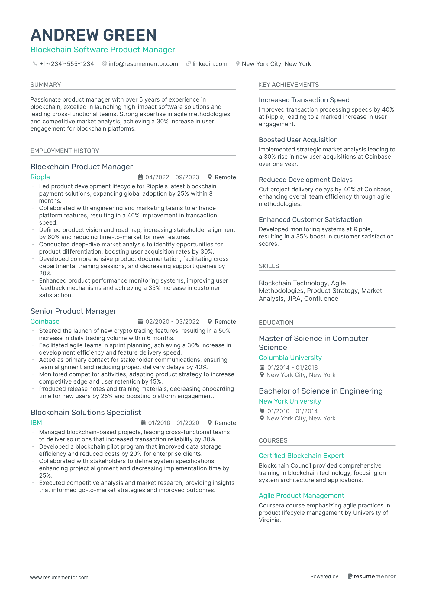 Blockchain Software Product Manager