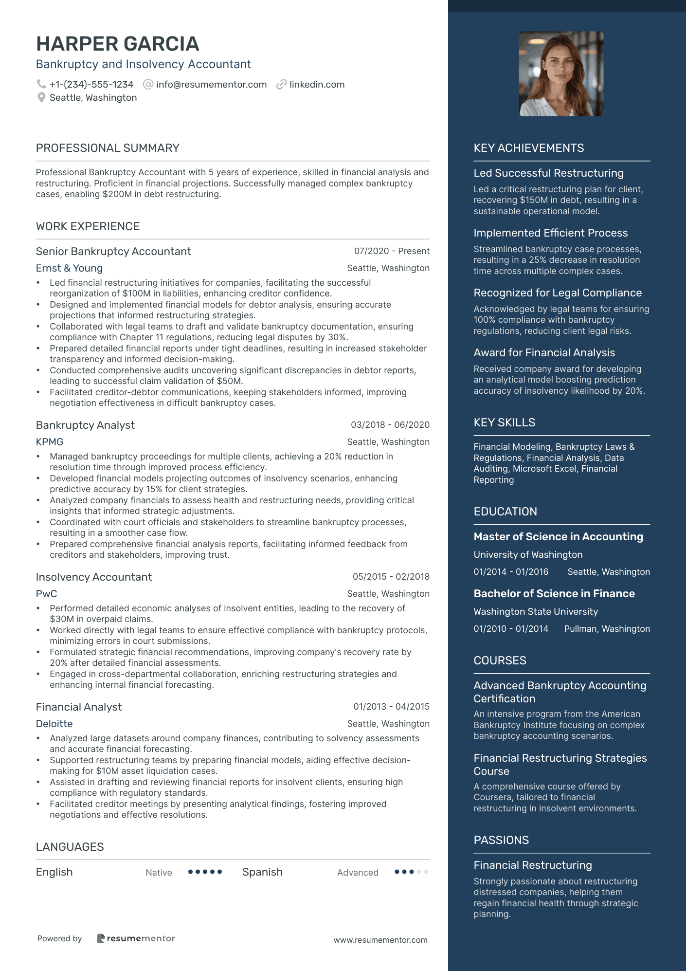 Bankruptcy and Insolvency Accountant