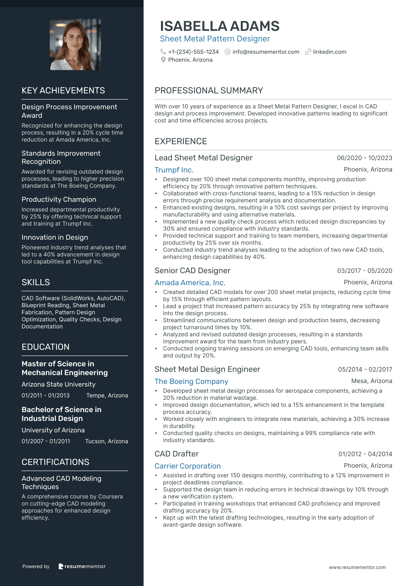 Sheet Metal Pattern Designer