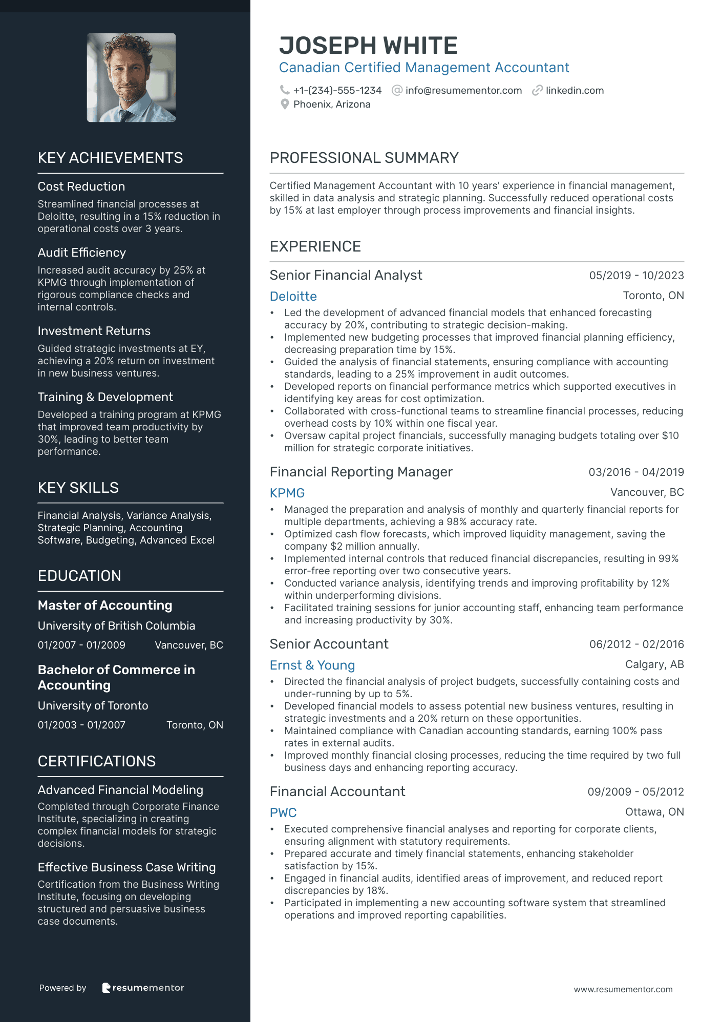 Canadian Certified Management Accountant