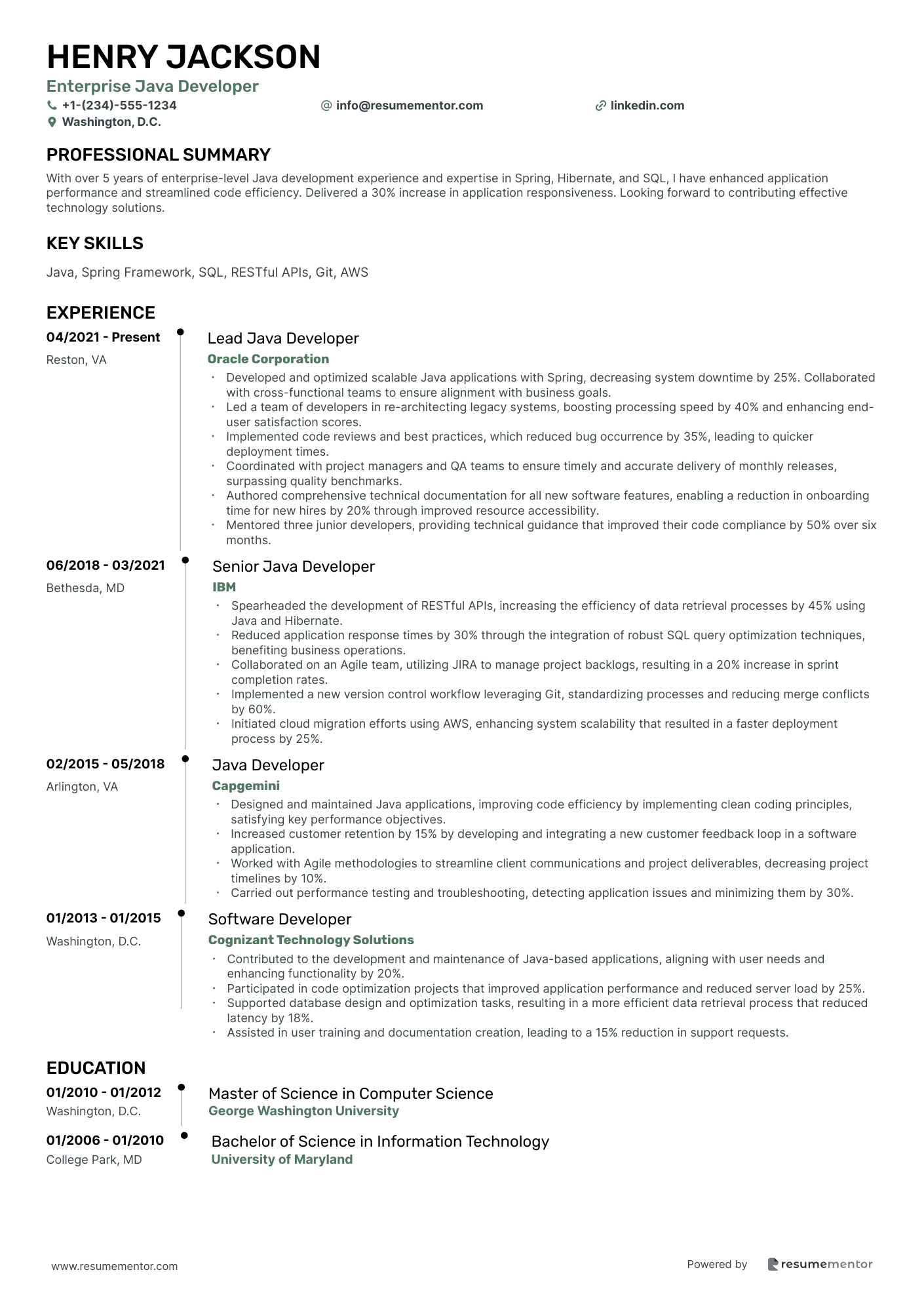 Enterprise Java Developer