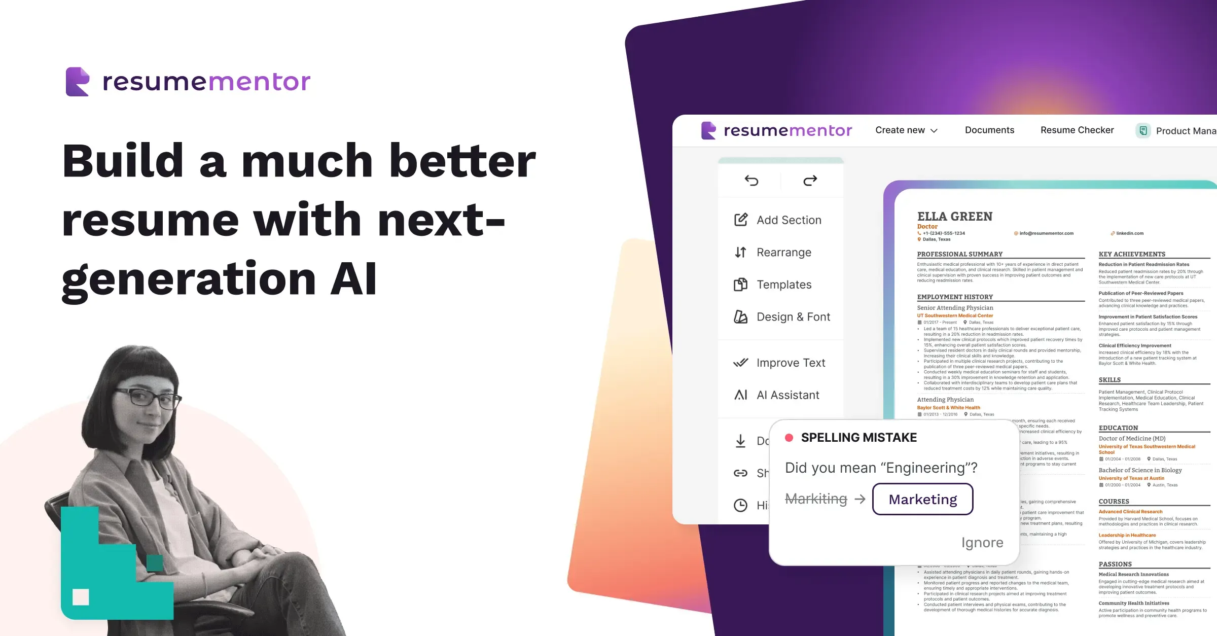 Free AI Resume Builder Loved by Recruiters | ResumeMentor.com