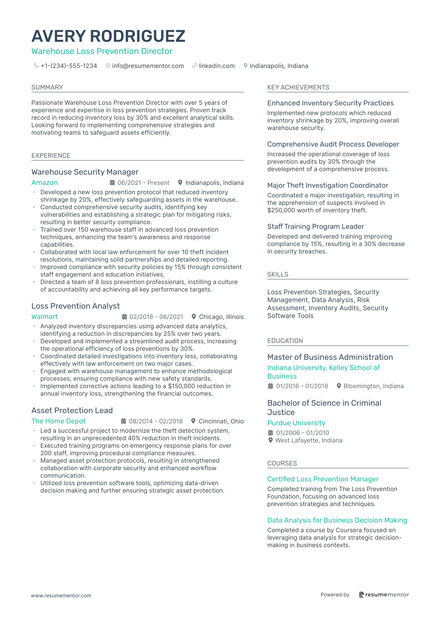 Retail Resume Examples, Skills \u0026 Experience, image size:1410x1995